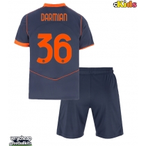 Inter Milan Matteo Darmian #36 Replica Third Minikit 2025-26 Short Sleeve (+ pants)